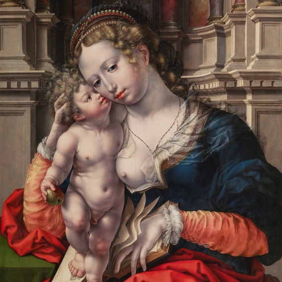 Vademente en el Museo del Prado, formación historia del arte, Gossaert, Vademente cursos de arte Museo del Prado