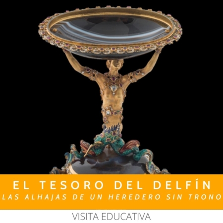 Visitas Museo del Prado, visitas educativas Vademente, el tesoro del delfín, orfebrería