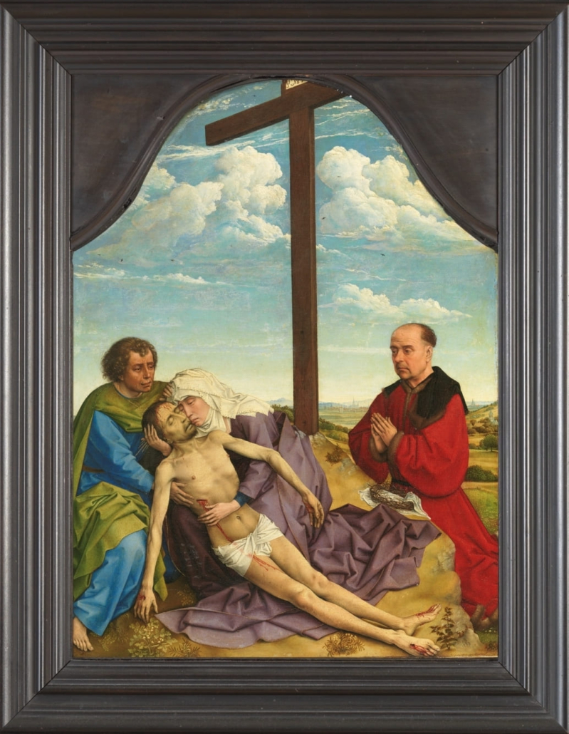 La Piedad, Roger van der Weyden, Museo del Prado. Vademente